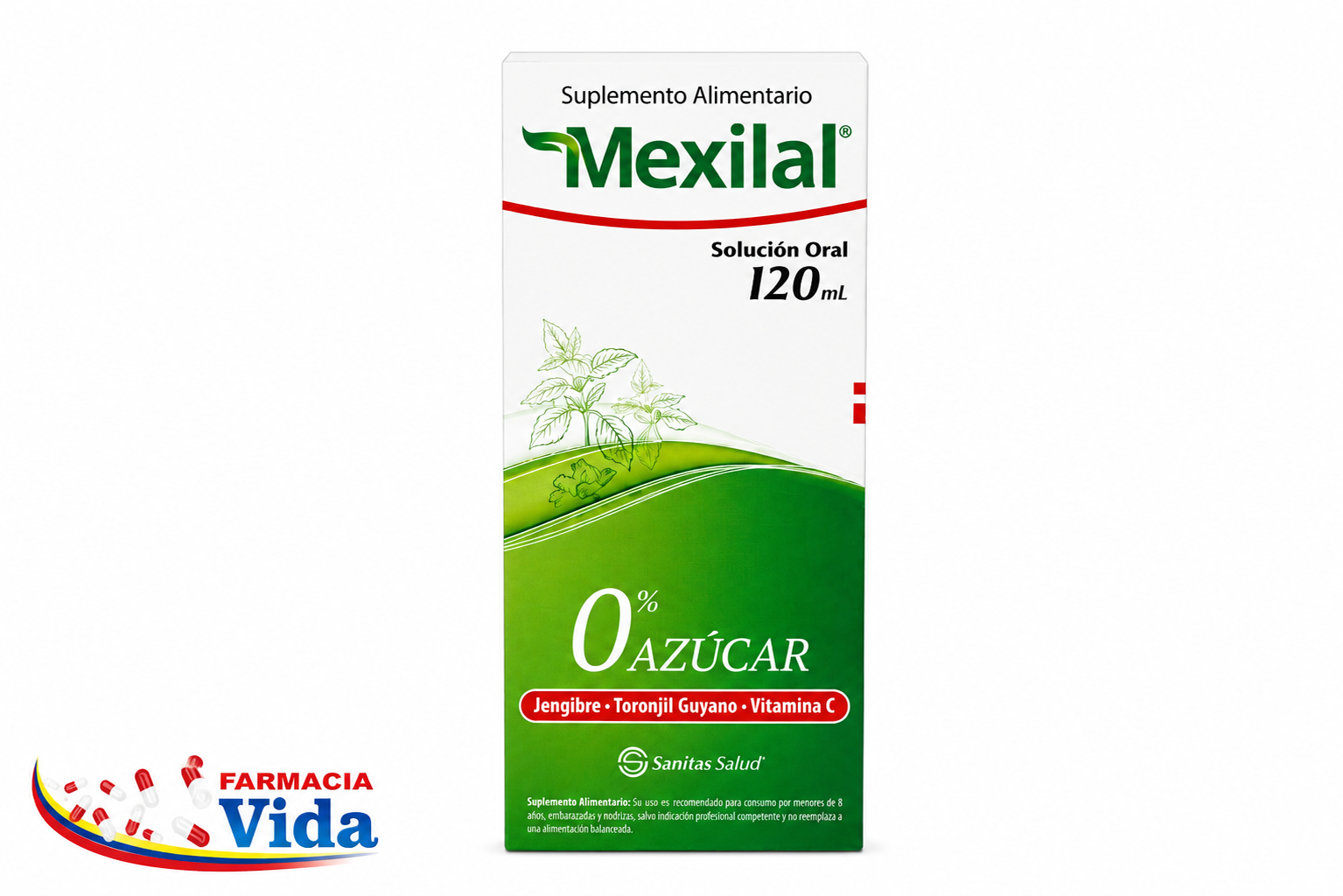 MEXITAL JARABE 120ML JENG-TORONJ-VITC