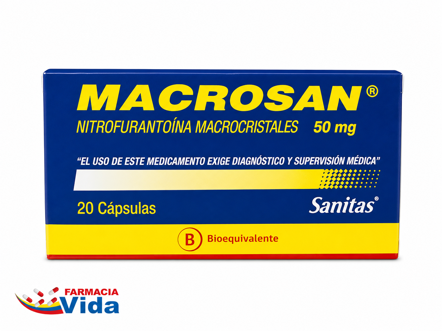 MACROSAN   50 MG X 20 CAPS