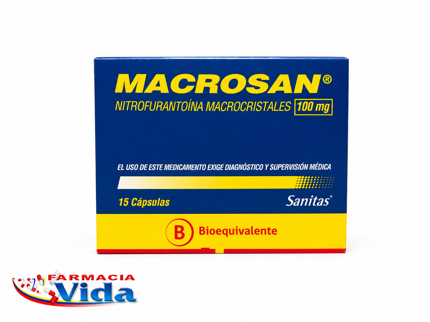MACROSAN  100 MG X 15 CAPS