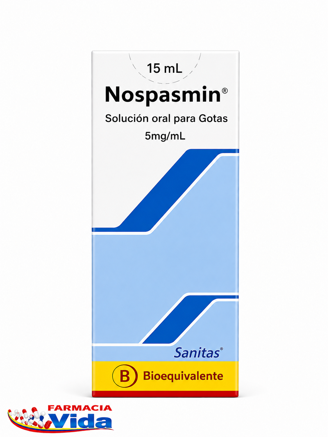 NOSPASMIN GTS FRASCO 15 ML 