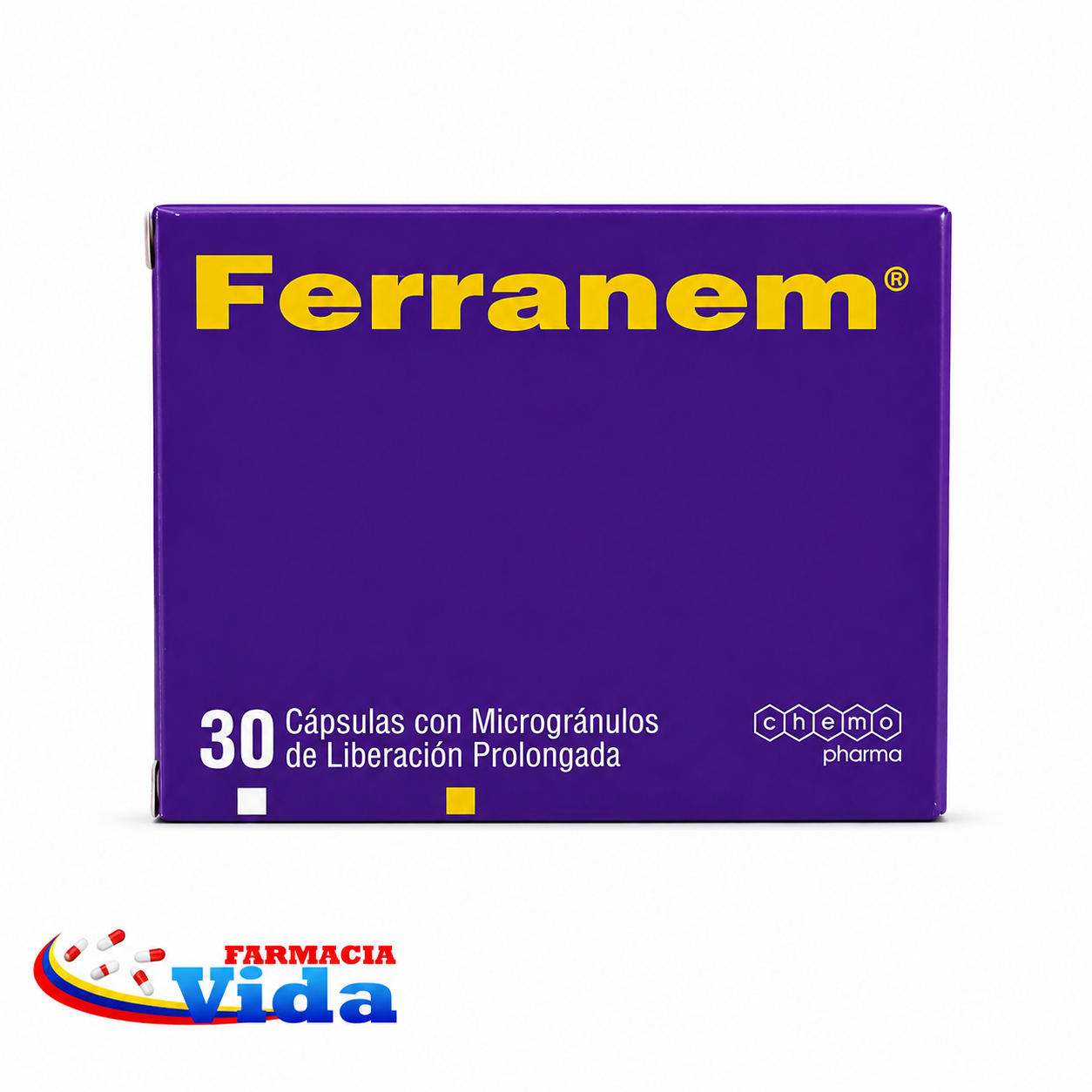 FERRANEM CAP X 30  .ASCÓRBICO, ÁCIDO, CIANOCOBALAM