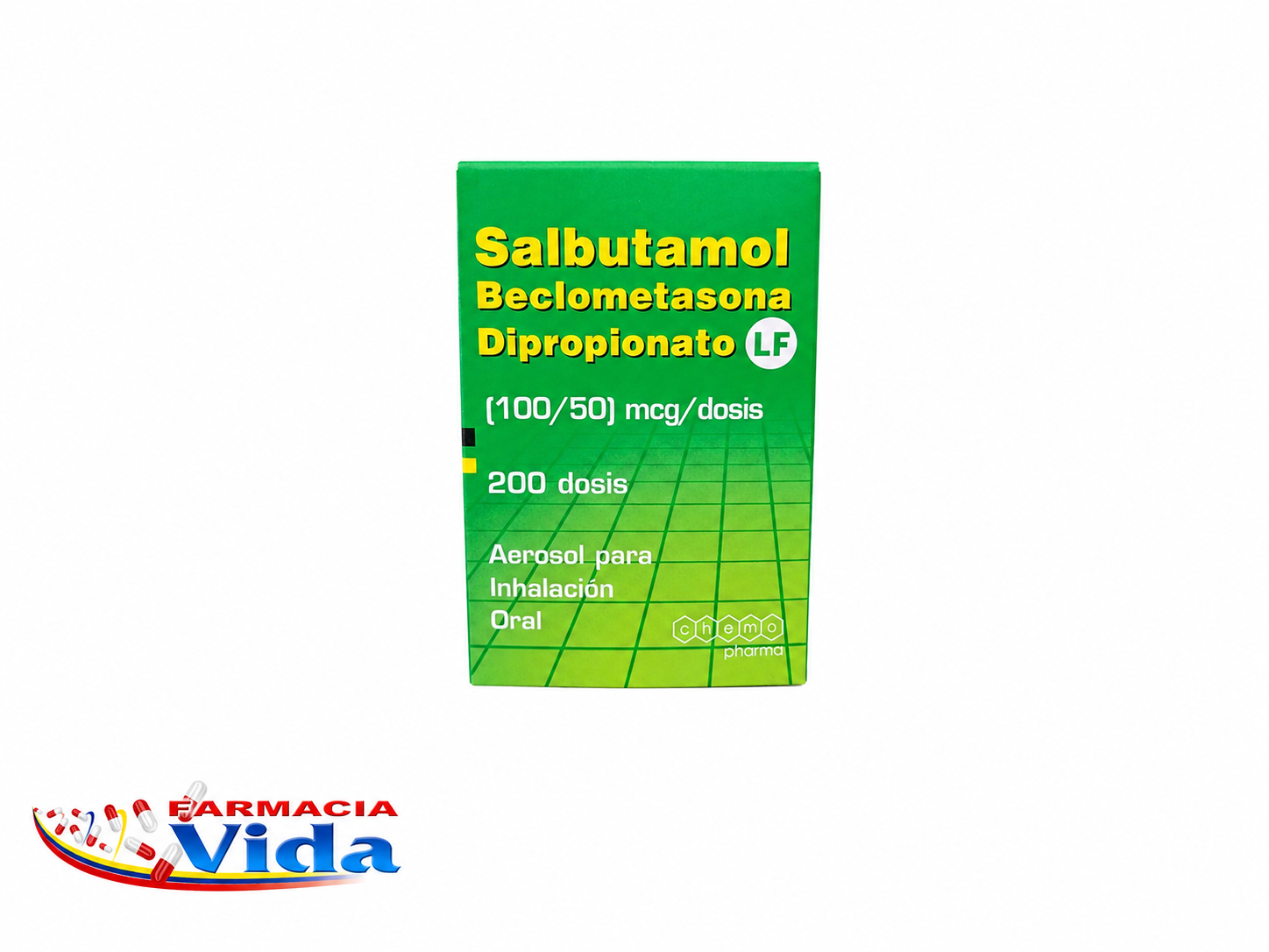 SALBUTAMOL + BECLOMETAZONA INHAL. ENV. X 200 DOSIS