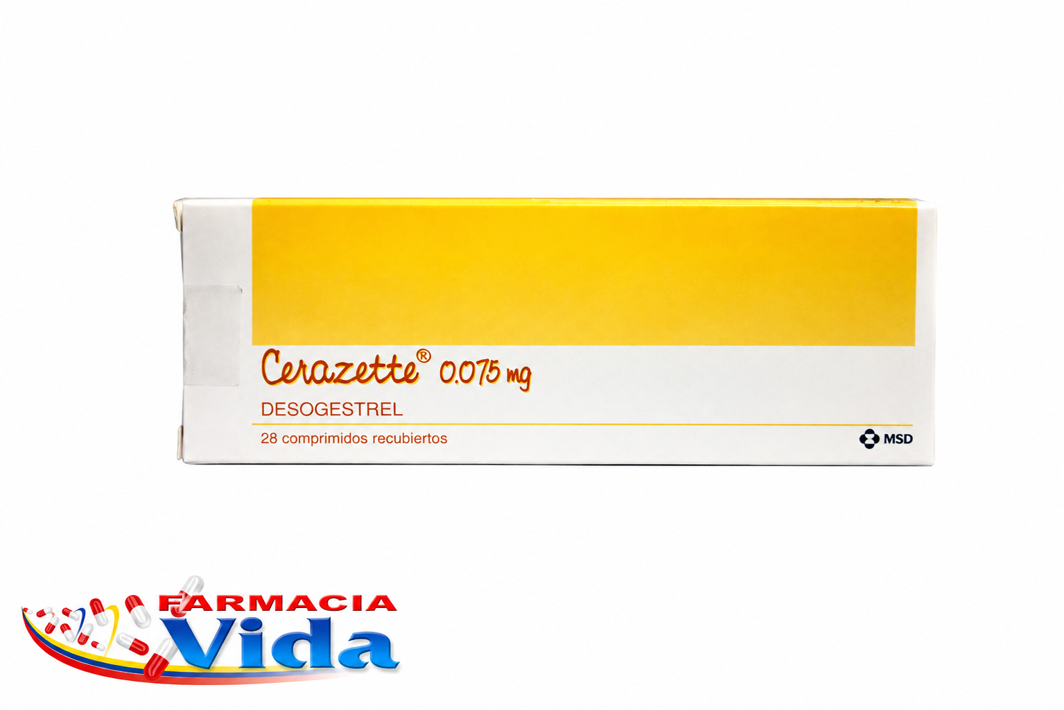 CERAZETTE 75 MCG X 28 COMP