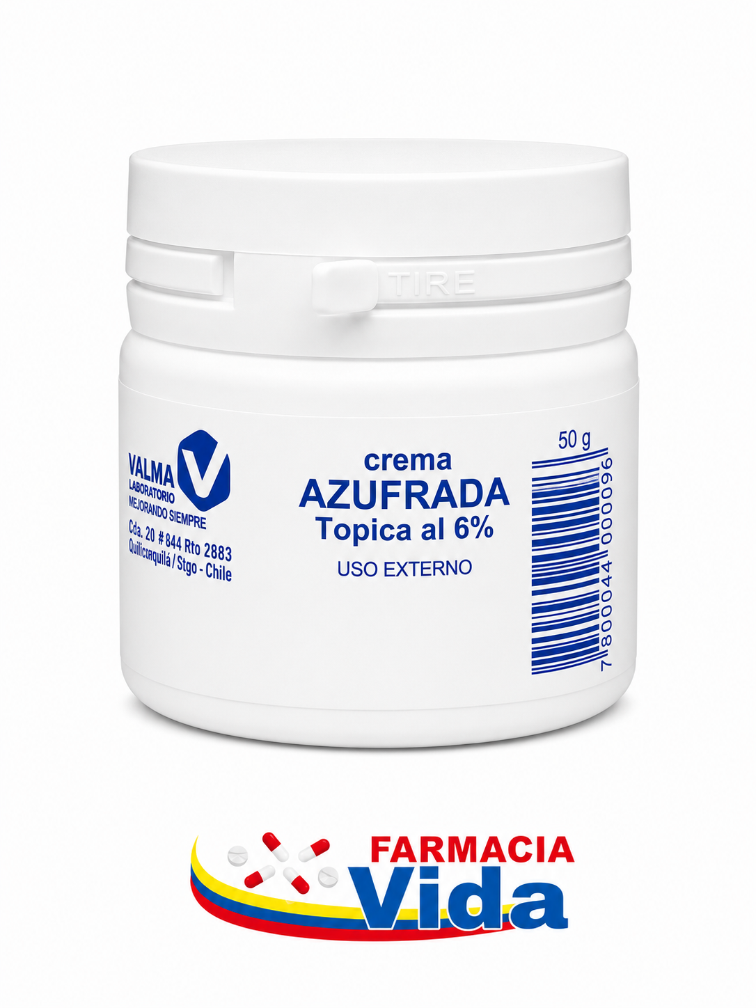 POMADA AZUFRADA 6% 50 GR