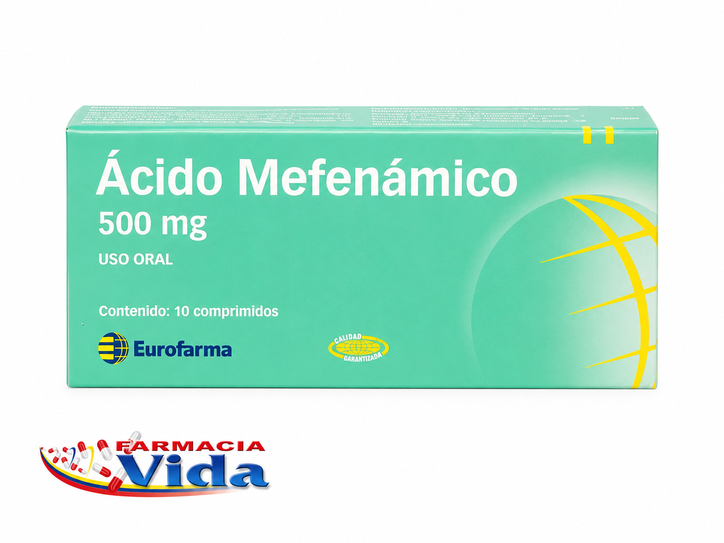 ACIDO MEFENAMICO 500 MG X 10 COMP 