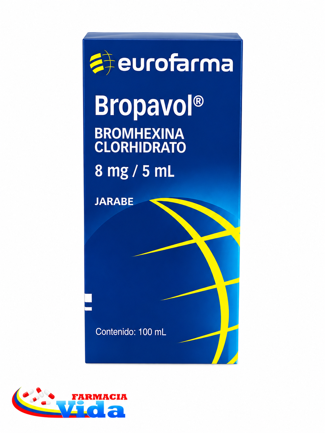 BROPAVOL BROMHEXINA CLORHIDRATO 8MG /5ML J
