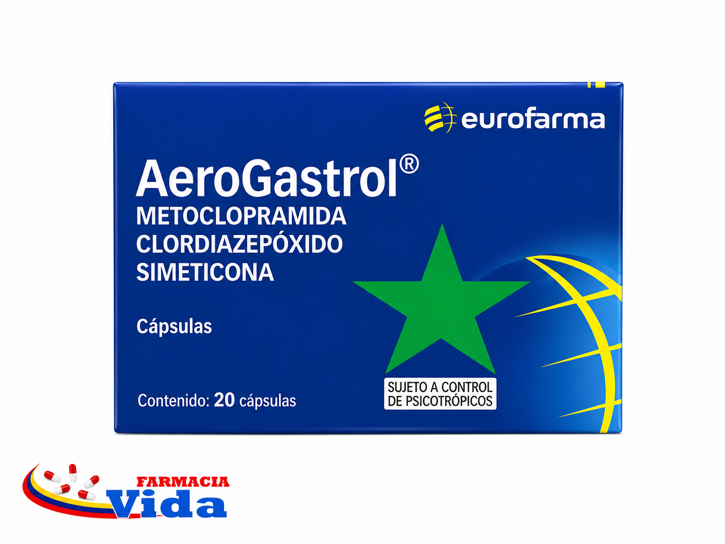 AEROGASTROL X 20 CAPSULAS 