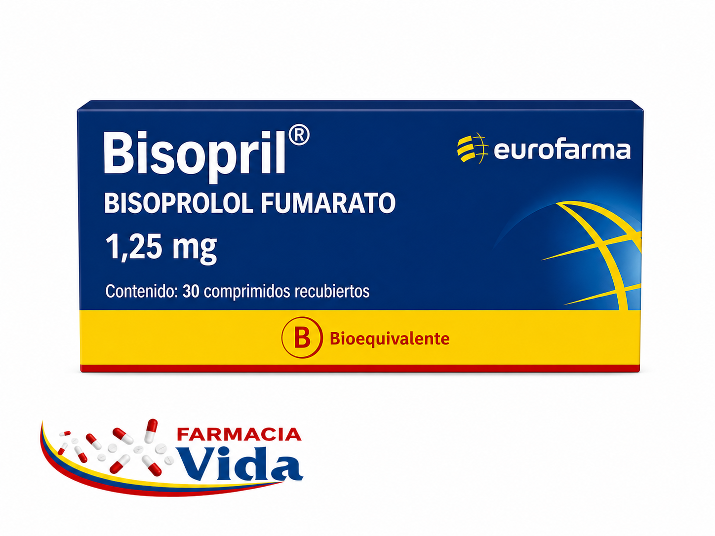 BISOPRIL 1,25MG X30 COM
