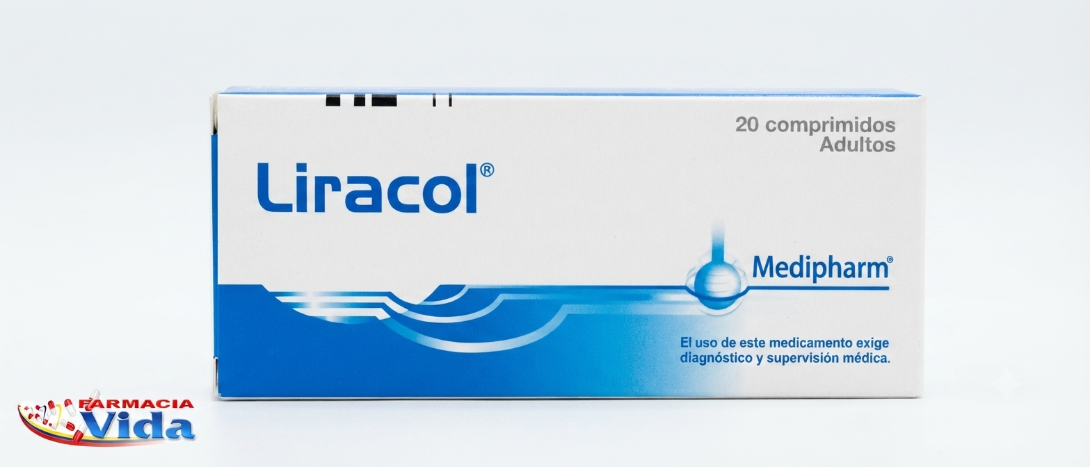 LIRACOL X 20 COMP NIFUROXAZIDA