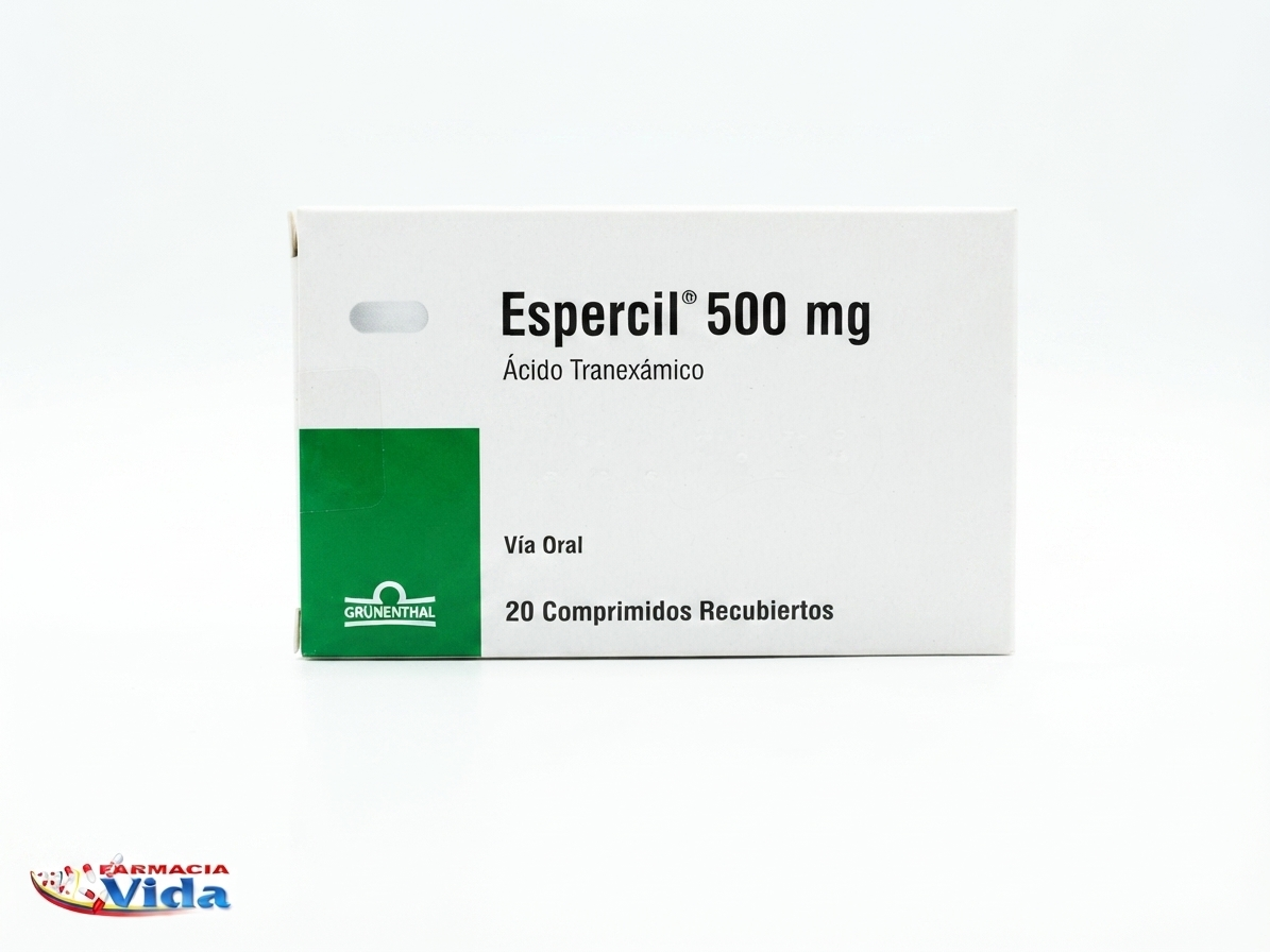 ESPERCIL   500 MG X 20 CTRANEXÁMICO ÁCIDO.