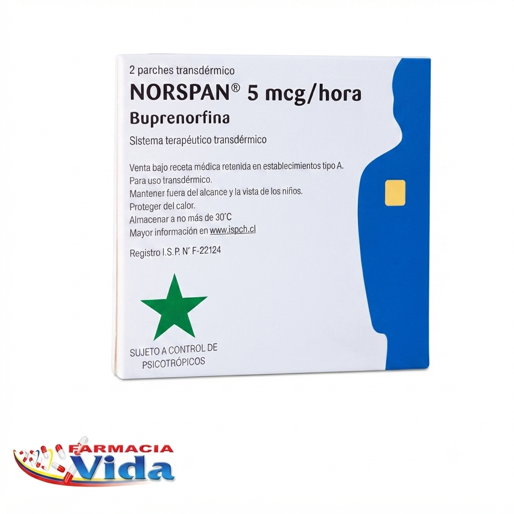 NORSPAN 5MCG/HORA BUPRENORFINA USO TRASDERMICO