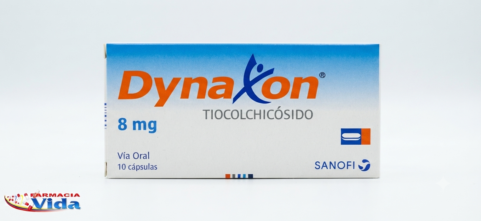 DYNAXON   8 MG X 10 CAPS TIOCOLCHICÓSIDO
