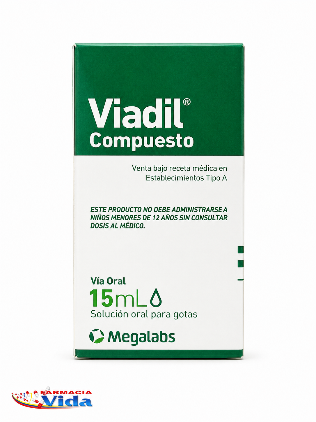 VIADIL COMPT GTS 15 ML