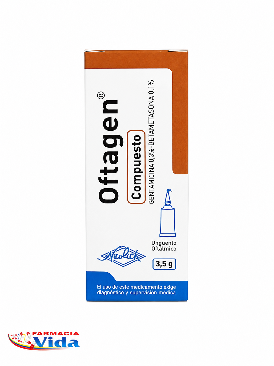 OFTAGEN COMPUESTO UNG OFT 3.5 GR
