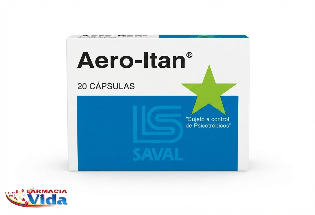 AEROITAN CLORDIAZEPÓXIDO, DIMETICONA, METOCLOPRAMI