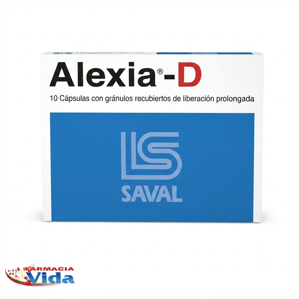 ALEXIA D CAP 20FEXOFENADINA CLORHIDRATO: 60 MG. PS