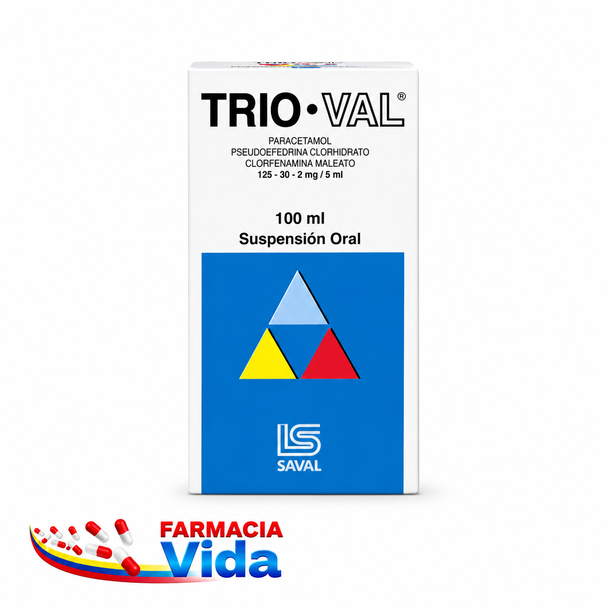 TRIOVAL SUSP 100 ML  