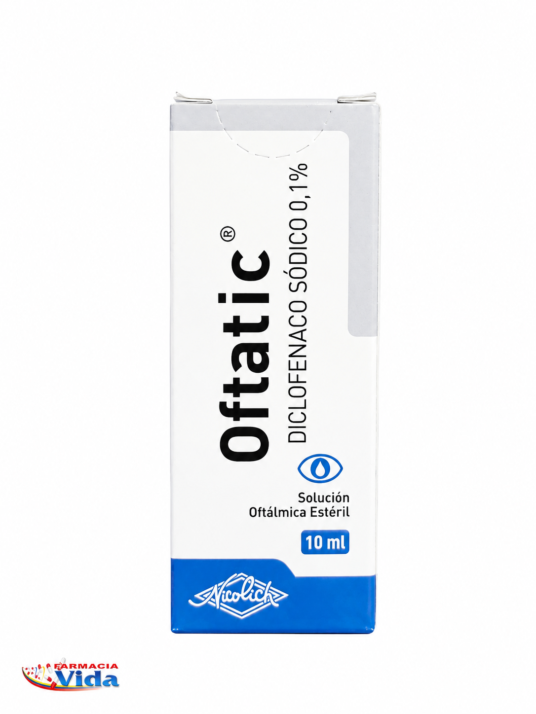 OFTIC SOL  OFT 0.1%  10 ML.DICLOFENACO