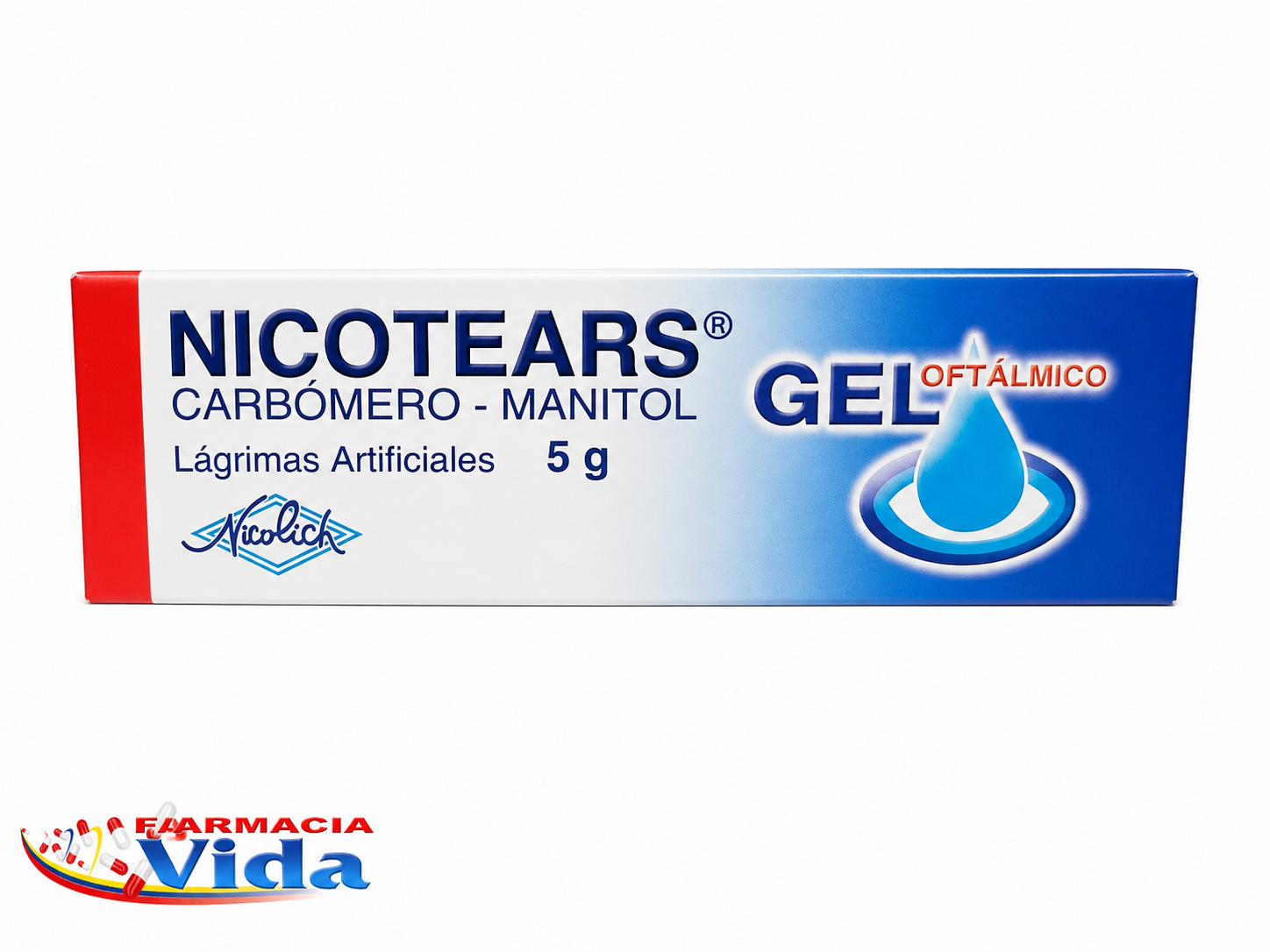 NICOTEARS GEL OFTALMICO 5 GR
