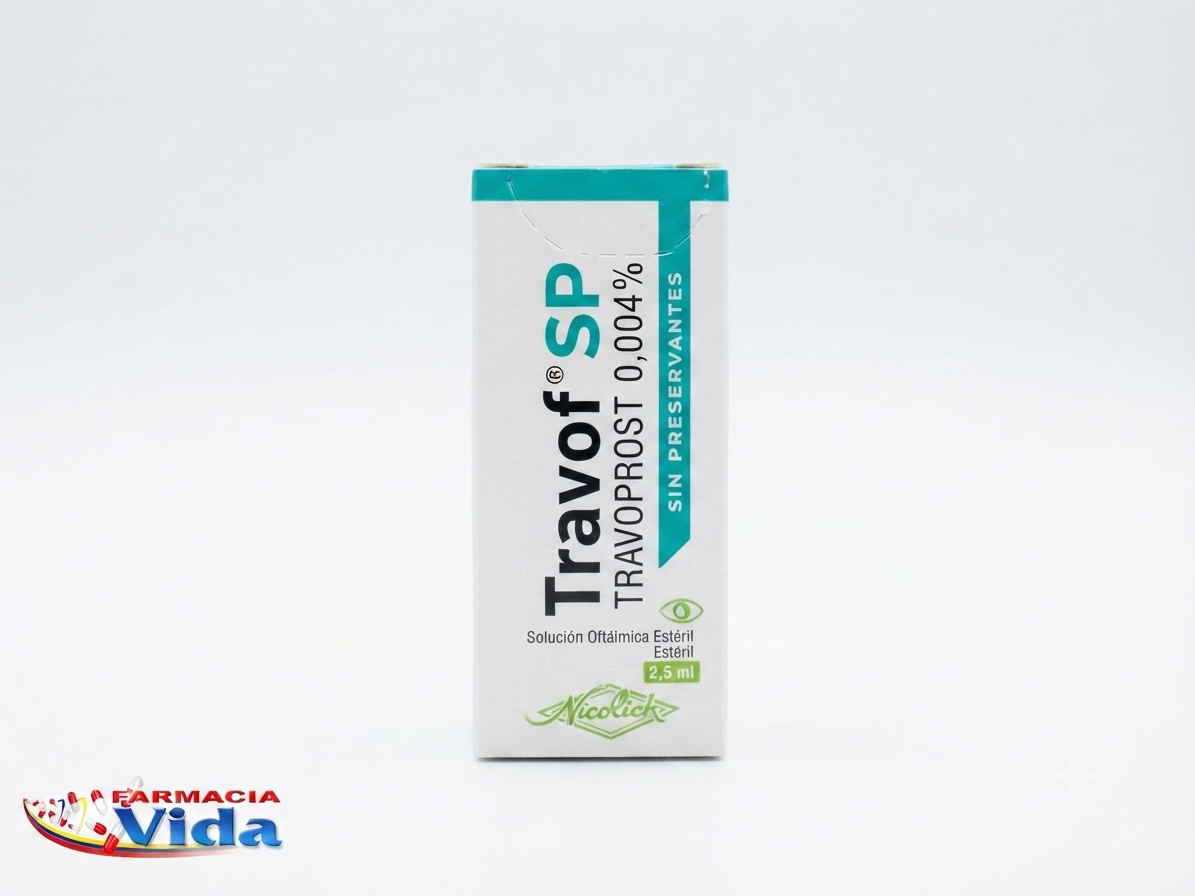 TRAVOF SP SOL. 0.004% 2.5M.TRAVOPROST