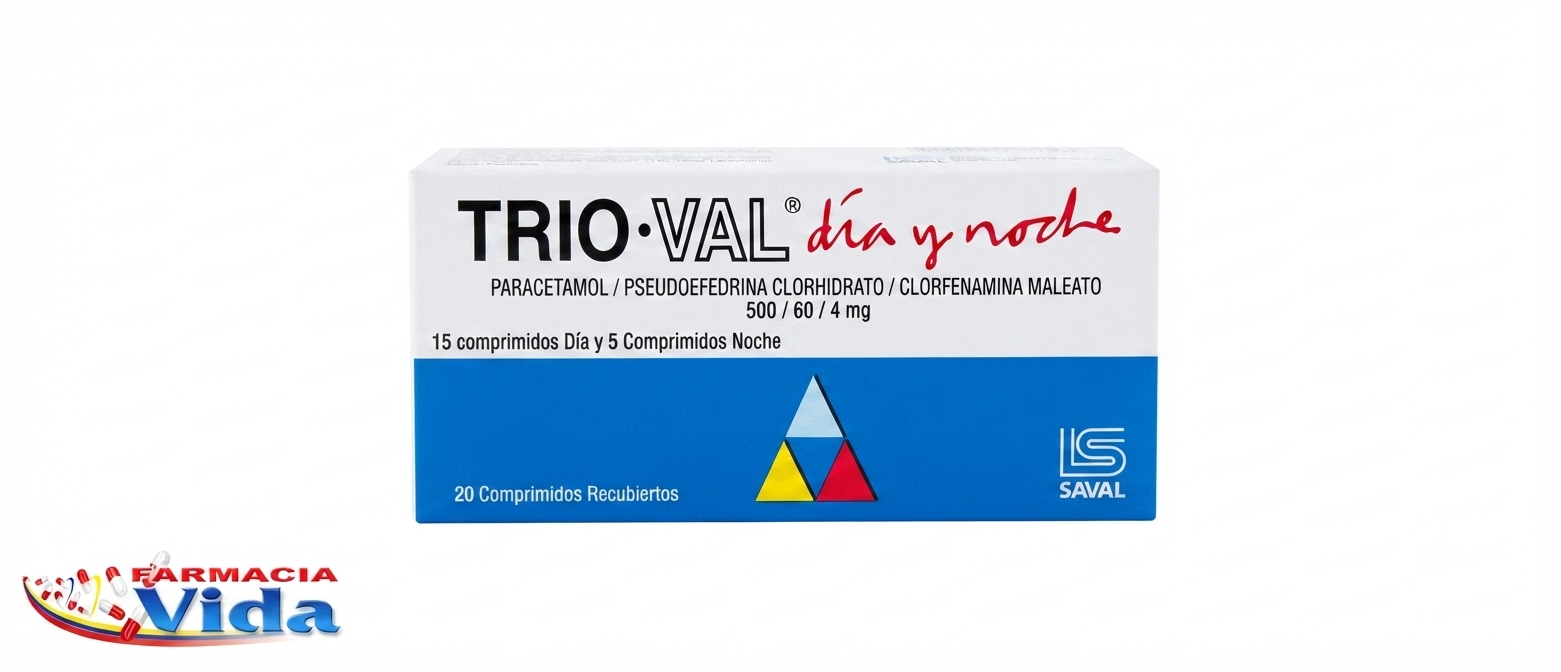 TRIO VAL D/N  X 20 COMP