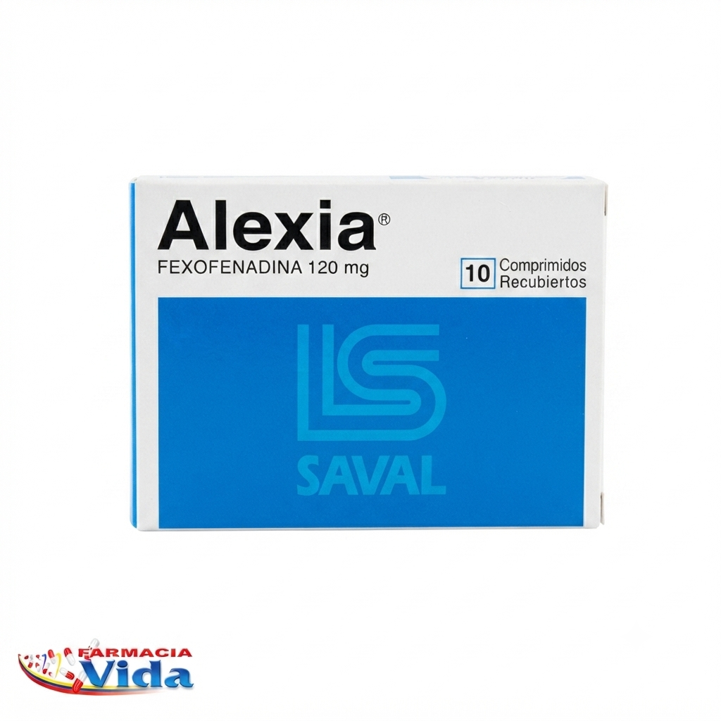 ALEXIA COM 120 MG X 10   FEXOFENADINA