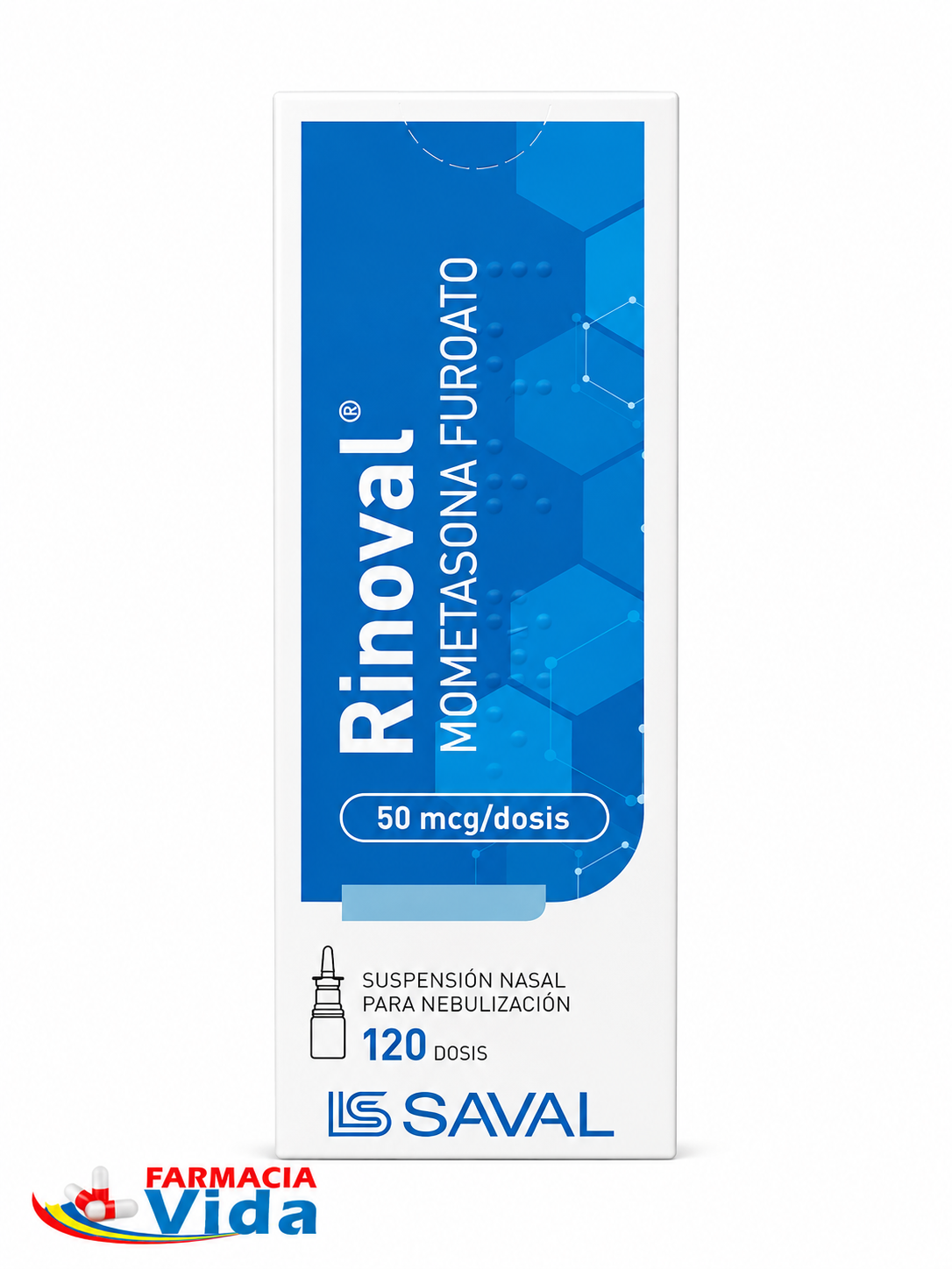 RINOVAL NASAL SPRAY X 120 DOSISMOMETASONA.