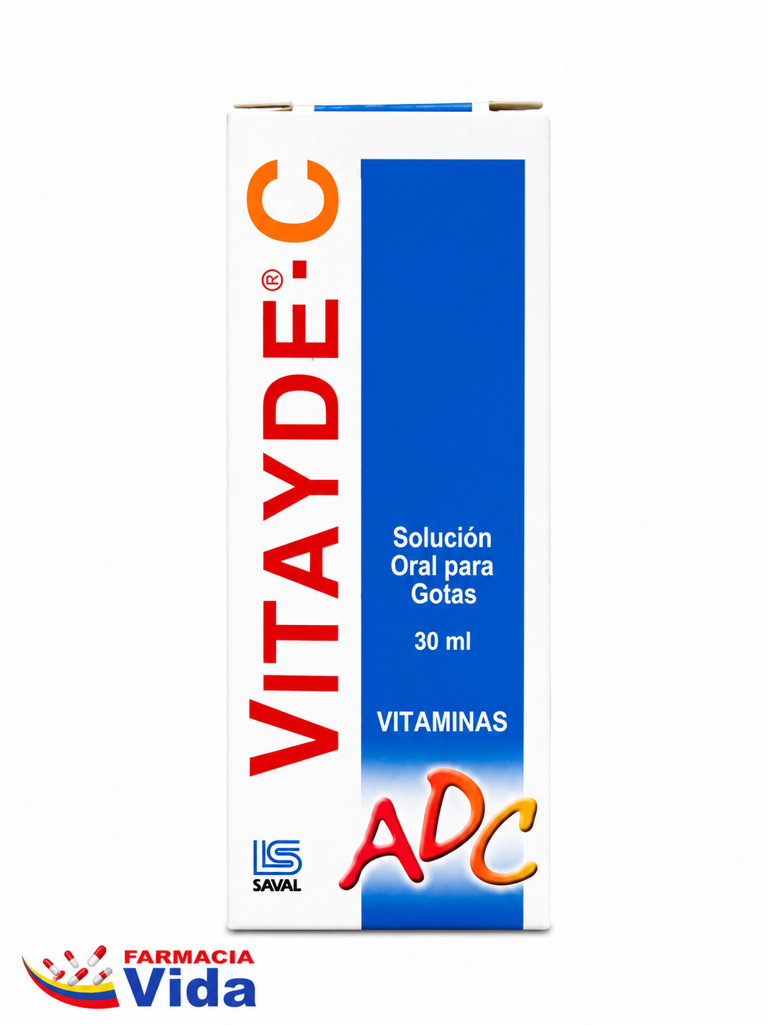 VITAYDE-C GTAS X 30 ML  VITAMINA A + ASCÓRBICO ÁCI