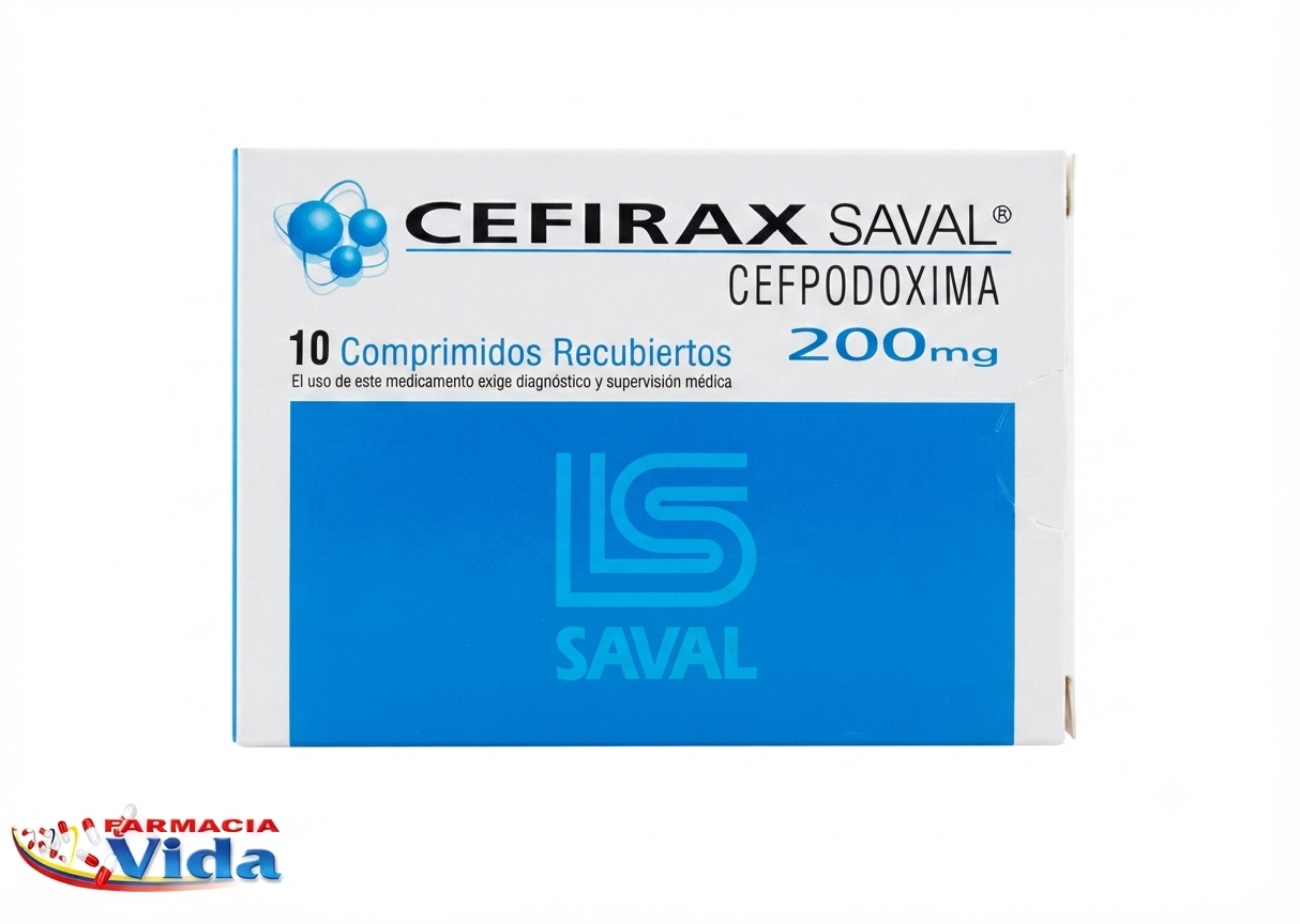 CEFIRAX  200 MG X 10  COMP