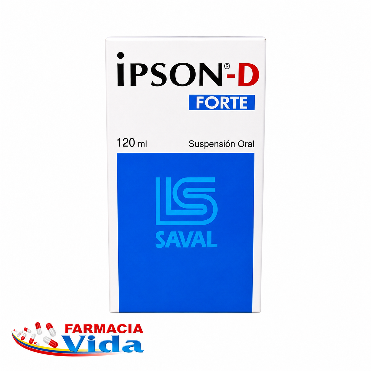 IPSON D FORTE SUSP 120 ML .IBUPROFENO + SEUDOEFEDR
