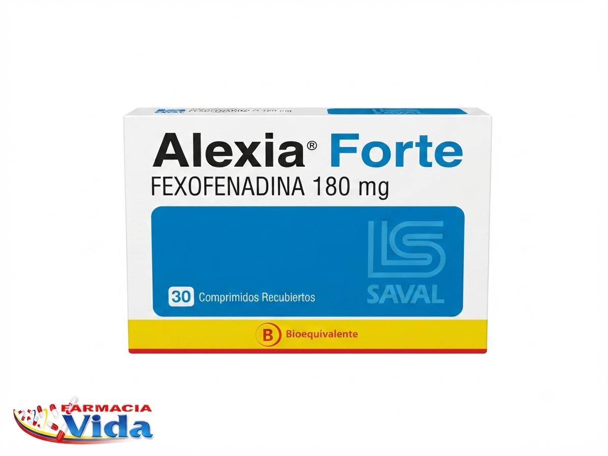 ALEXIA FORTE 180 MG X 30 FEXOFENADINA