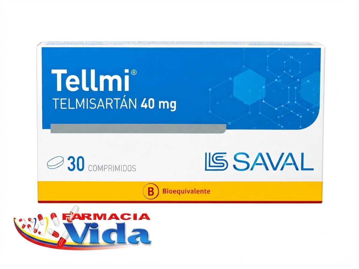 TELLMI 40 MG X 30 COMP TELMISARTAN