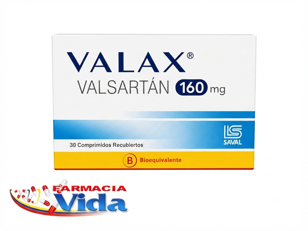 VALAX.160 MG X 30 COMP VALSARTAN