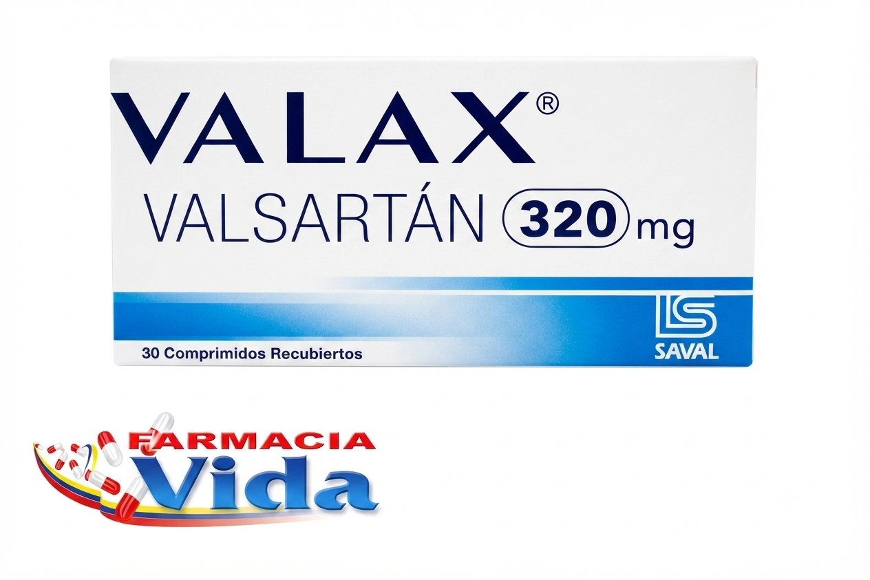 VALAX 320 MG VALSARTAN 30 COMP