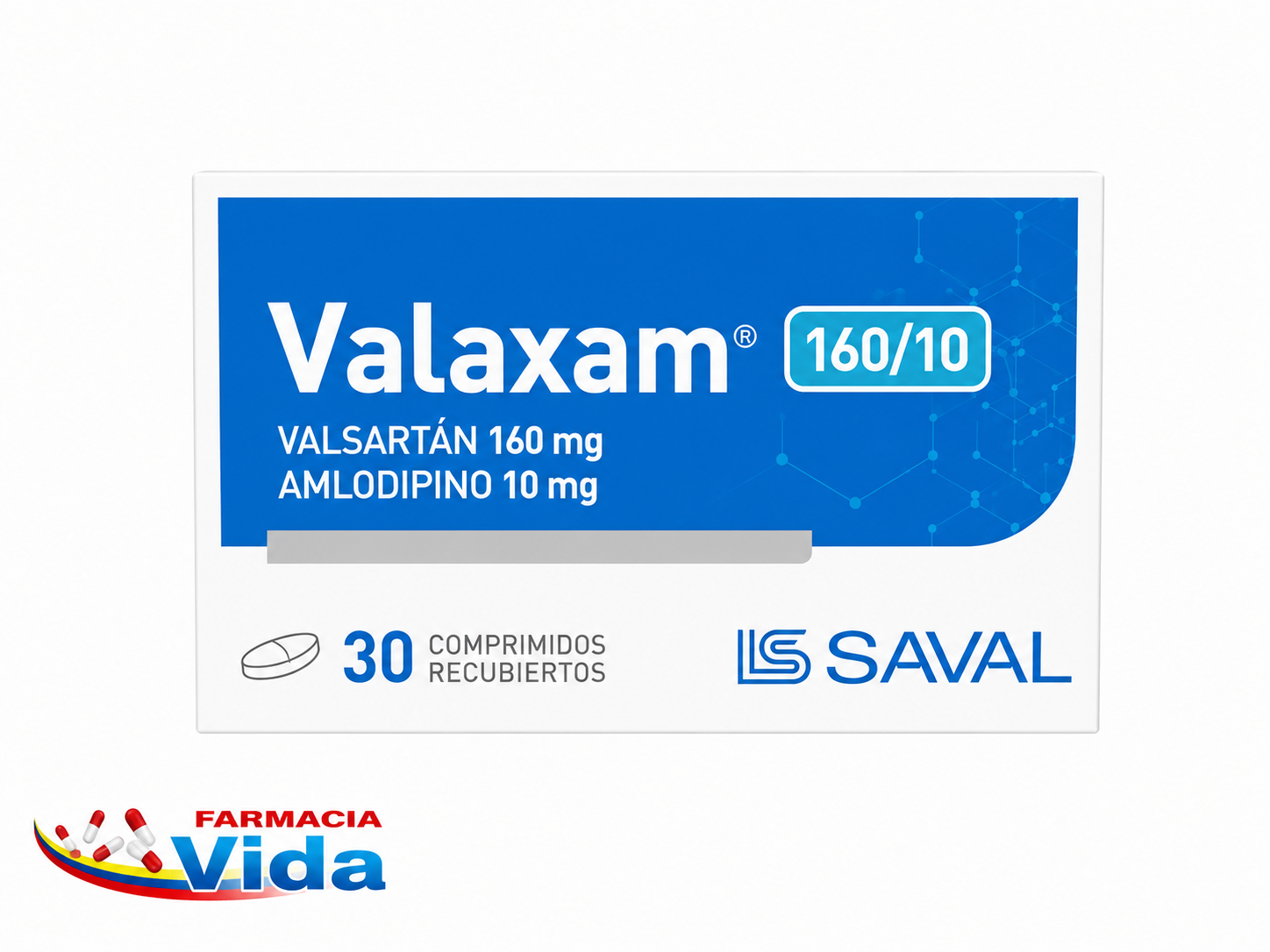 VALAXAM 160/10 MG 30COMP. VALSART/AMLODIPI