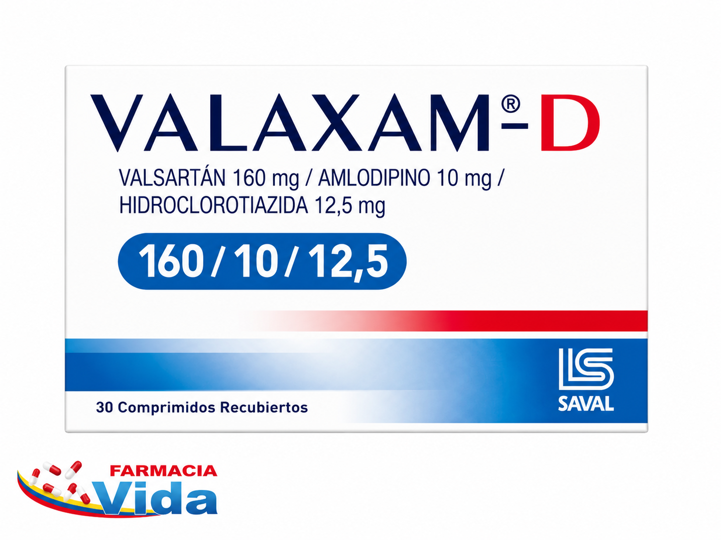 VALAXAM D 160/10/12,5 X 30 COMP