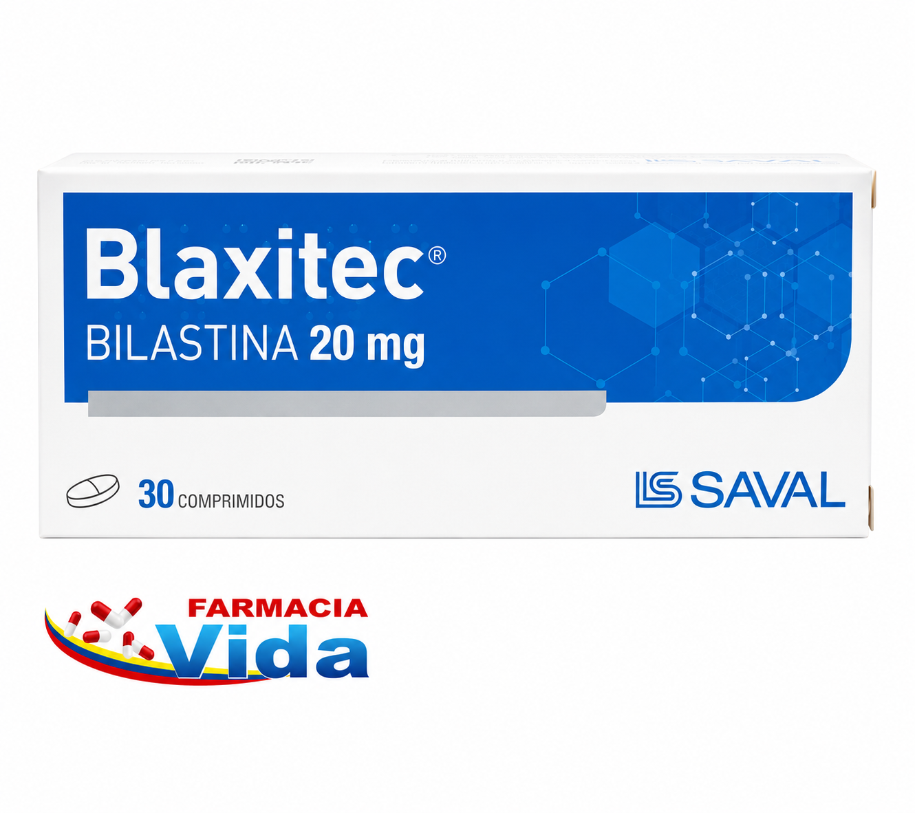 BLAXITEC 20MG BILASTINA X 30 COMP