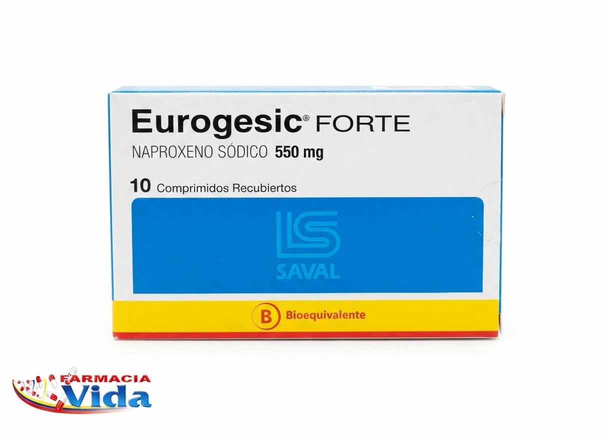 EUROGESIC FORTE 550 MG X 10 COMP