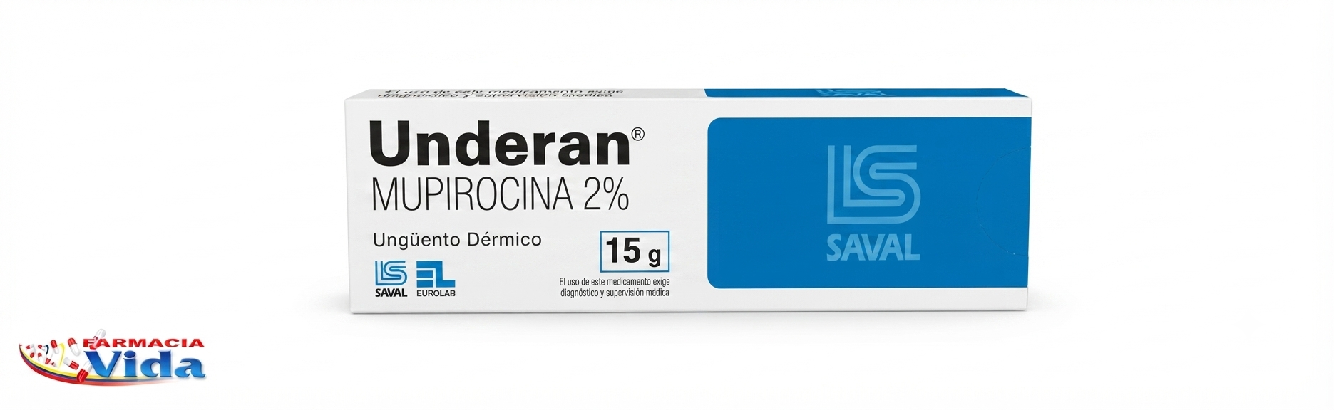 UNDERAN UNG  2% X 15 GR.MUPIROCINA.