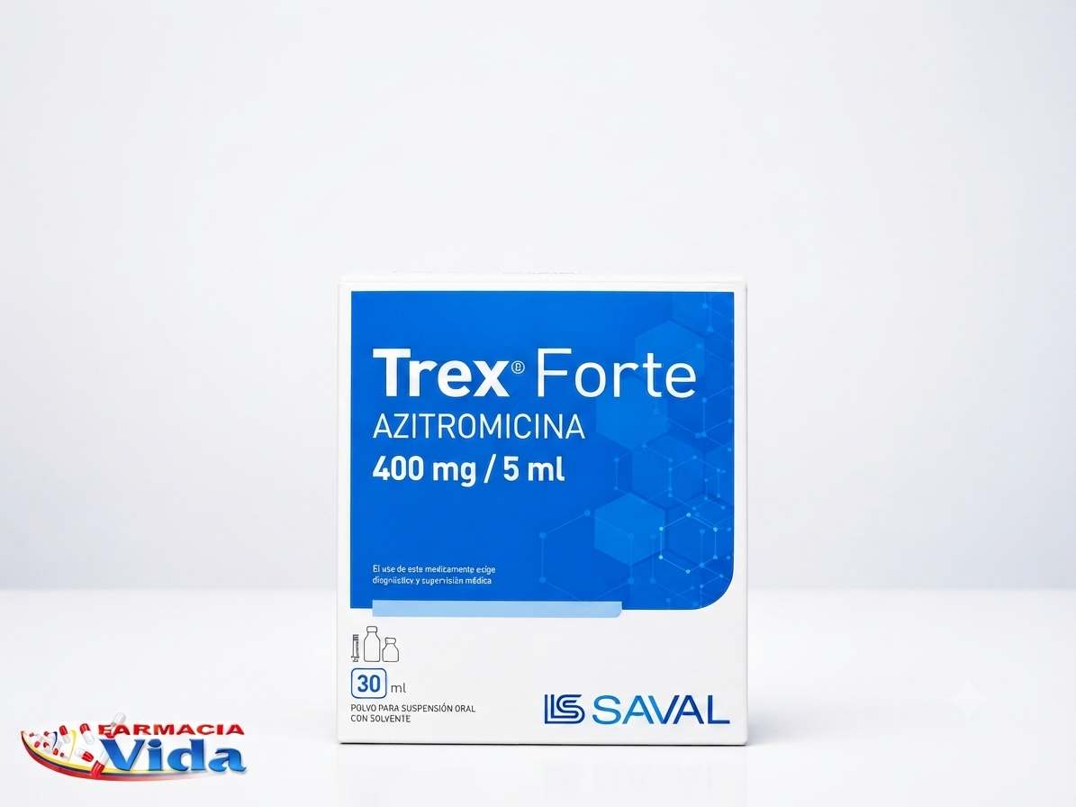 TREX  FORTE  400MG/5 ML 30ML AZITROMICINA
