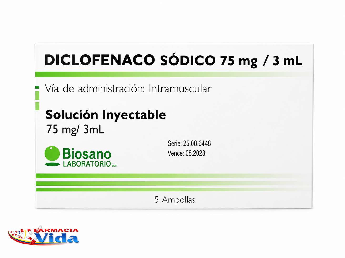 DICLOFENACO  AMP 75MG