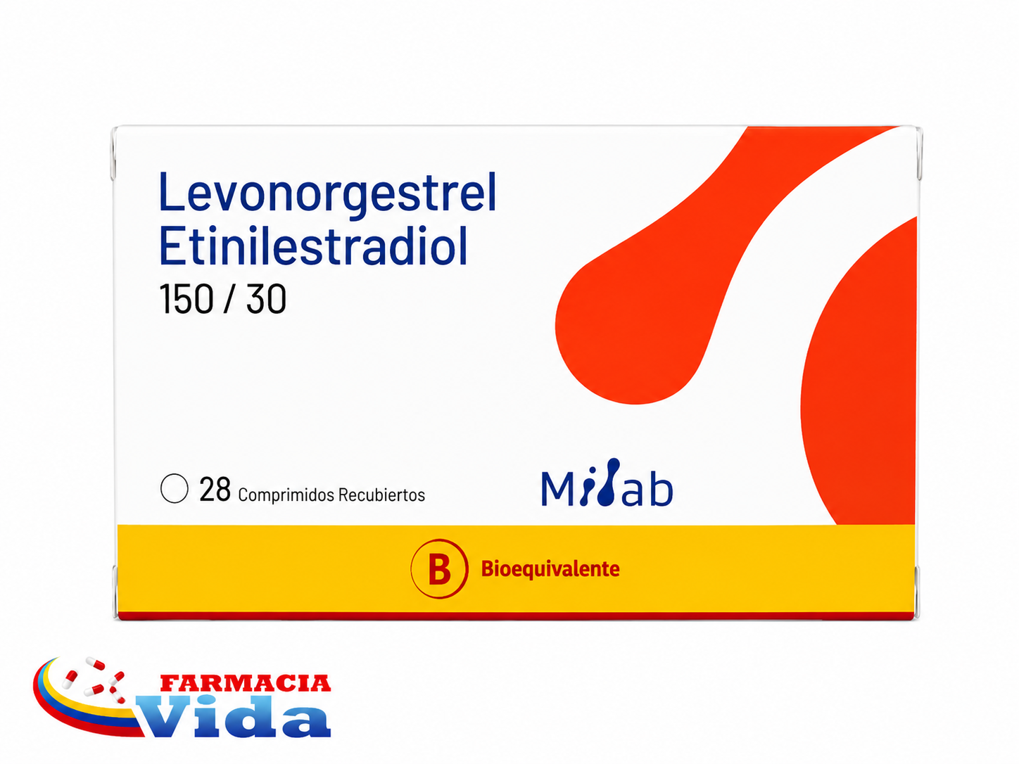 LEVONORGESTREL + ETINILESTRADIOL 150/30MCG X28