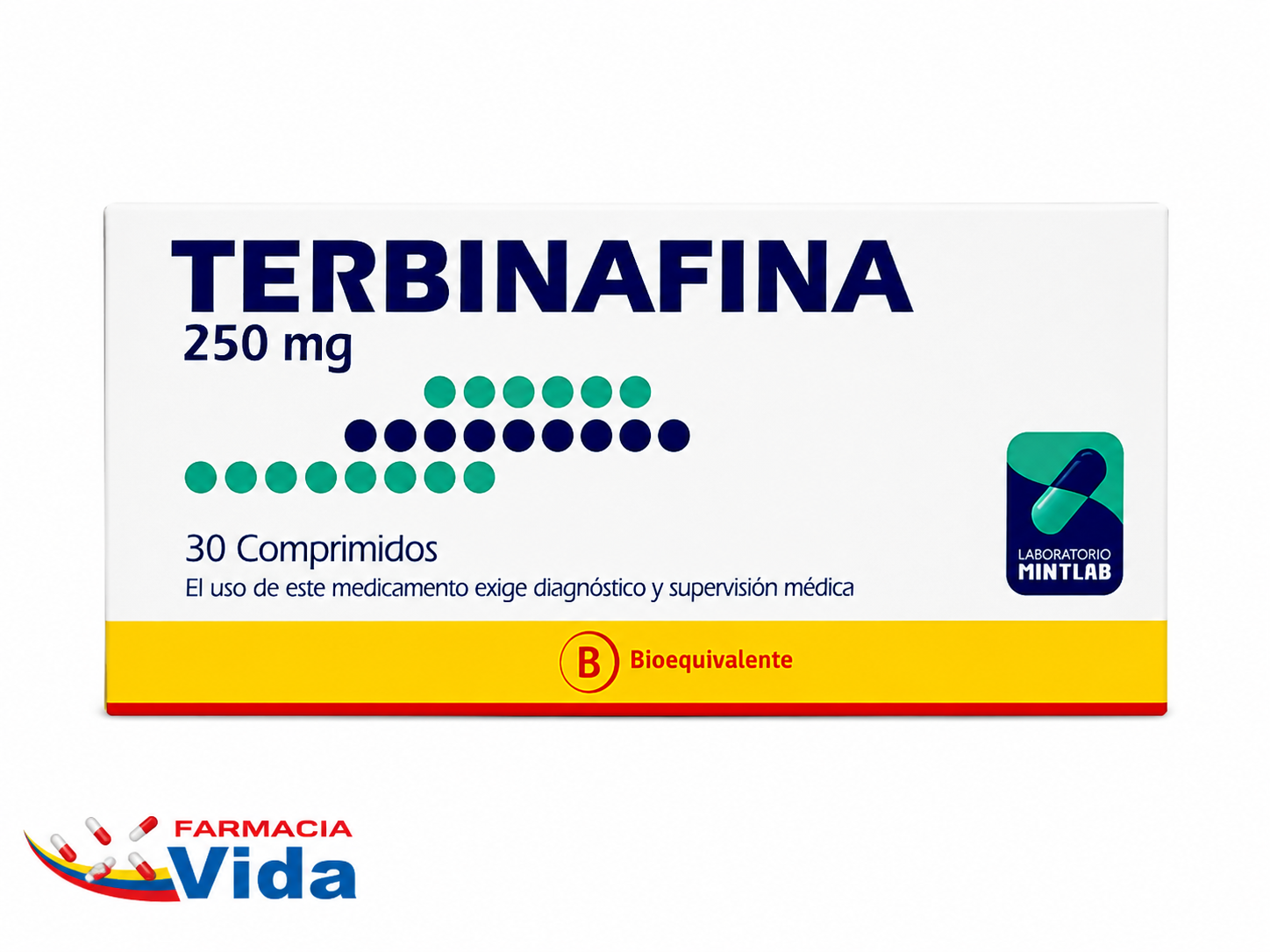 TERBINAFINA 250 MG/30 COMPR