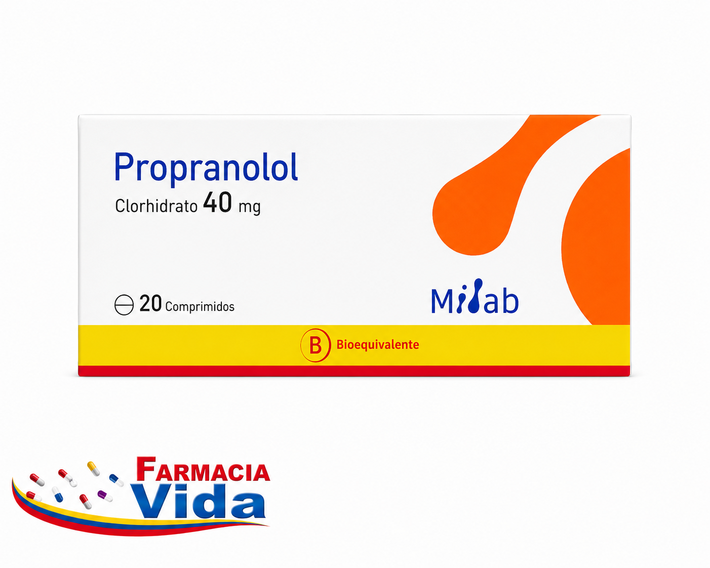  PACK PROPANOLOL 40MG X20COMP