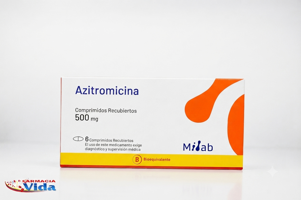 AZITROMICINA 500 MG 6 COMP REC