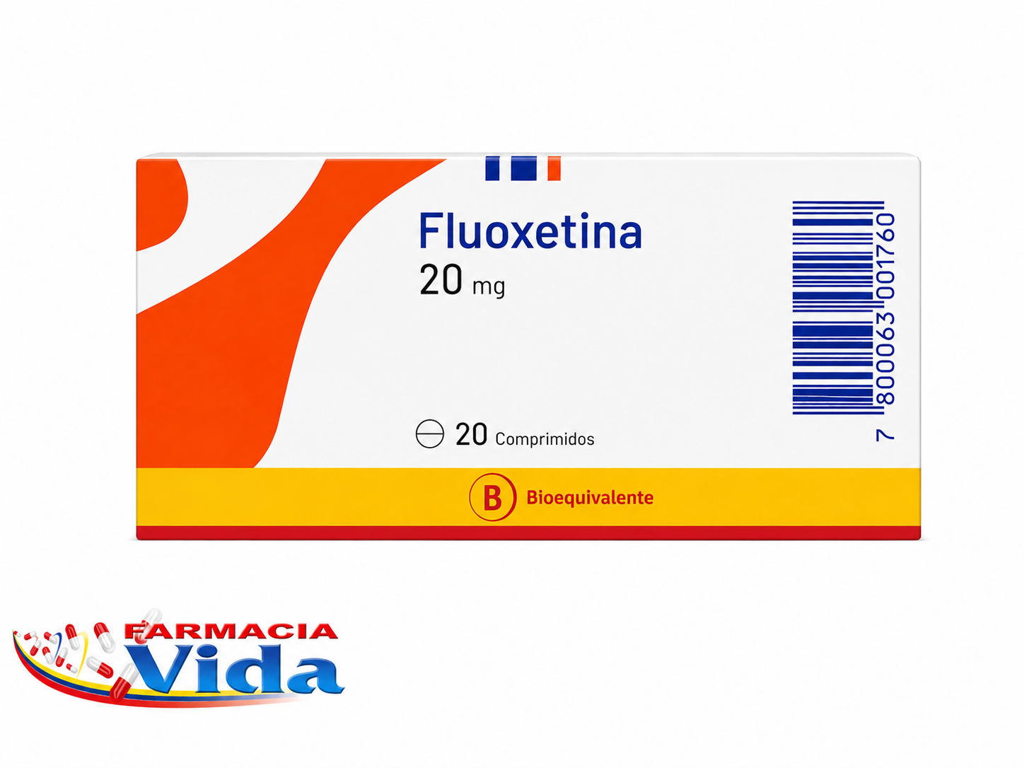 FLUOXETINA   20 MG X 20 COMP