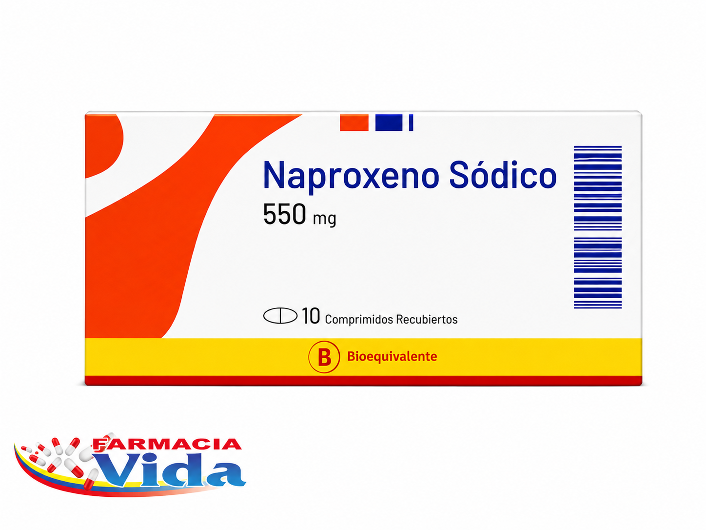 NAPROXENO SÓDICO 550 MG X 10 COMP.