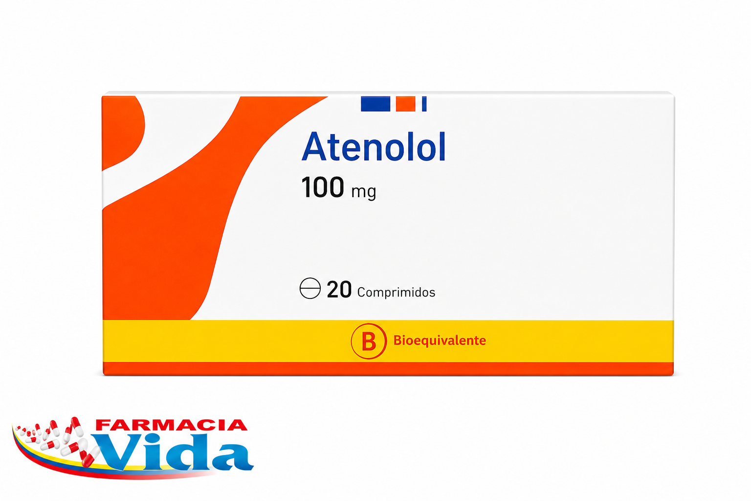 ATENOLOL  100 MG X20 COMP    