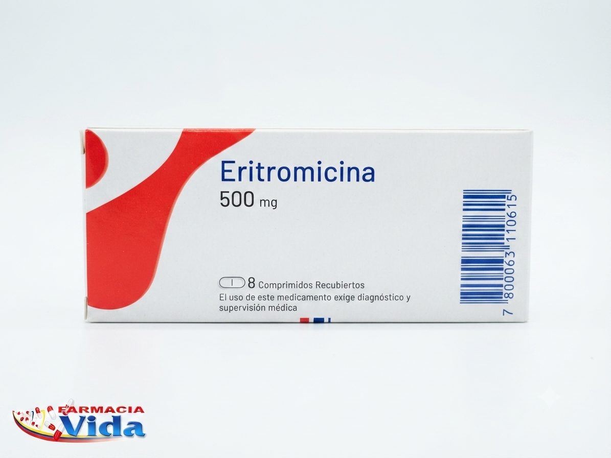 ERITROMICINA 500 MG  8 COMP  199052