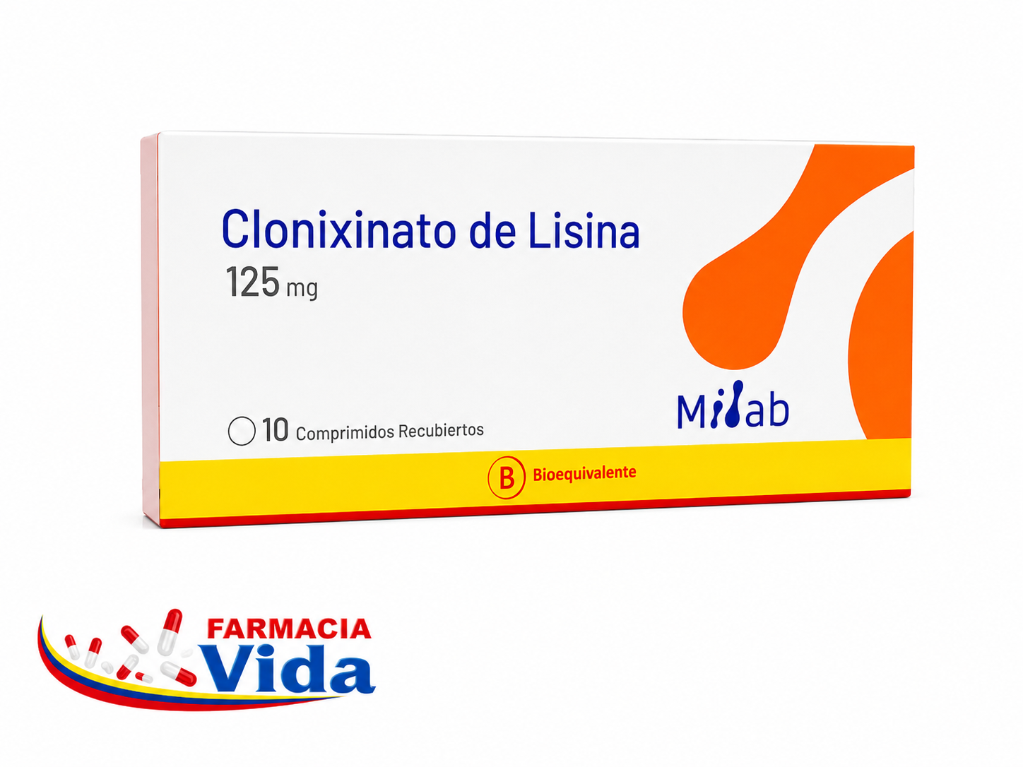 CLONIXINATO DE LISINA 125 MG X 10 COMP